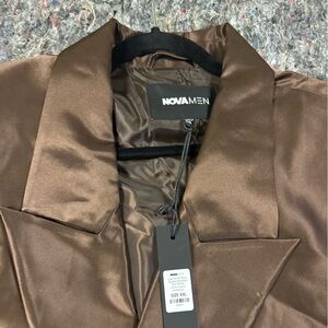 New York & Company Brown Men's Jacket